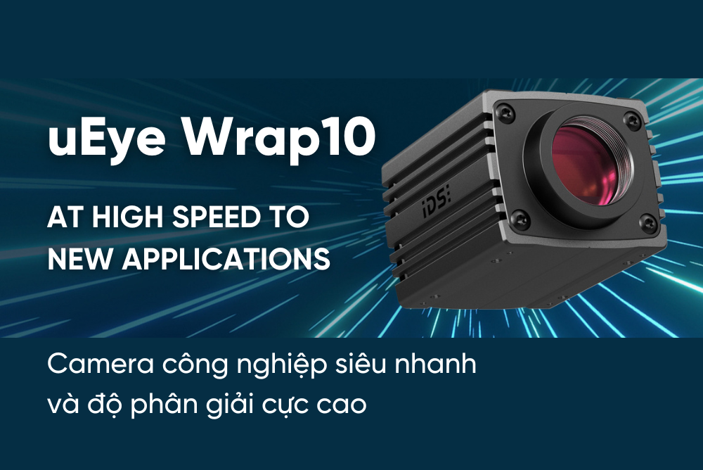 uEye Warp10 Industrial Camera: Ultra-fast, Extremely High-Resolution 10GigE Camera